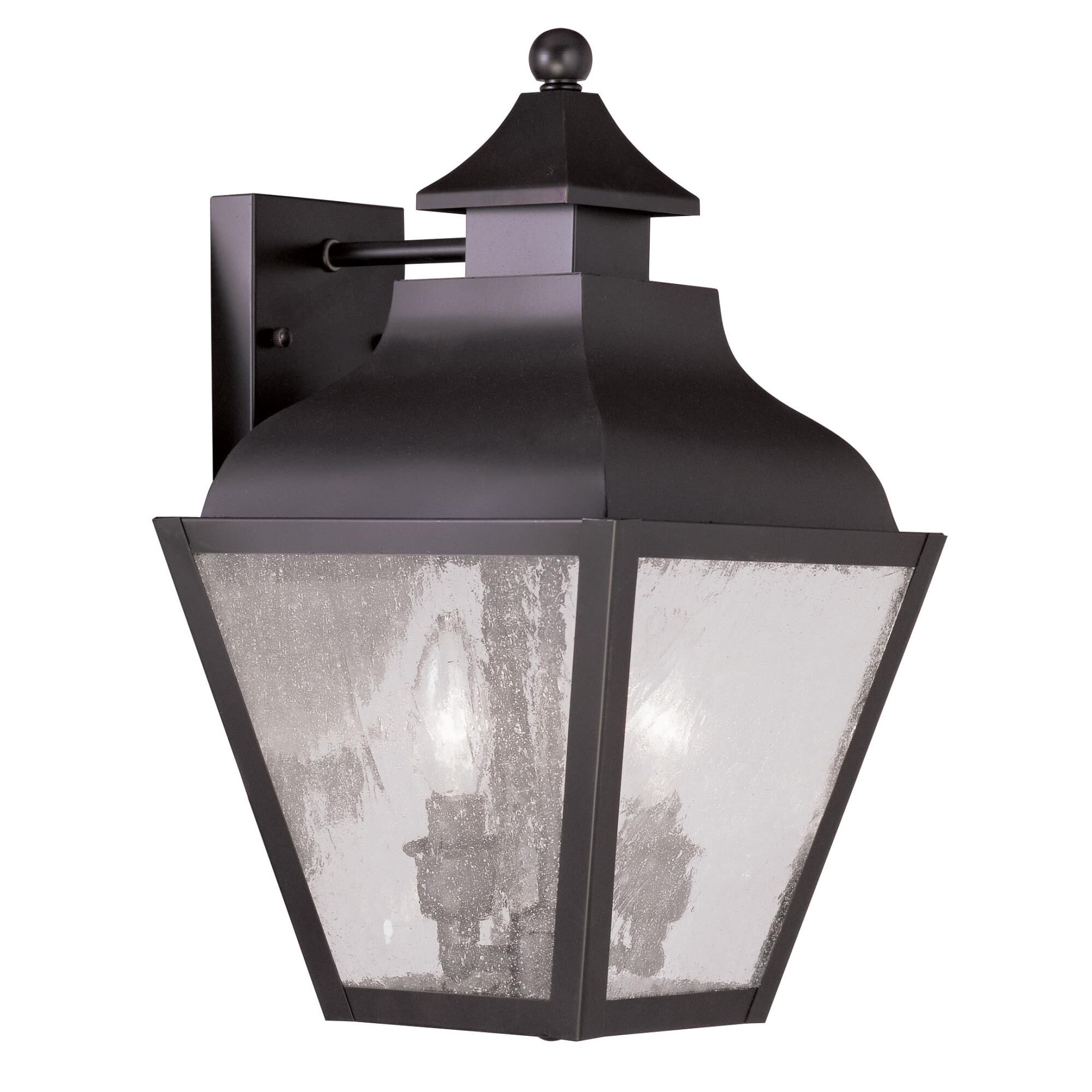 Vernon 15 Inch Tall 2 Light Outdoor Wall Light by Livex Lighting